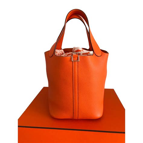 tas hermes orange|hermes tassen prijs.